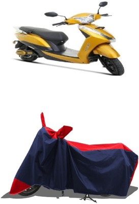 SUGASHRI Waterproof Two Wheeler Cover for Ampere(Magnus Pro, Red, Blue)