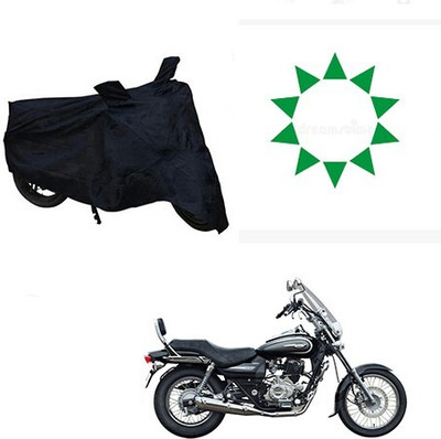 MMSSTAR Waterproof Two Wheeler Cover for Bajaj(Avenger 220 Cruise, Black)
