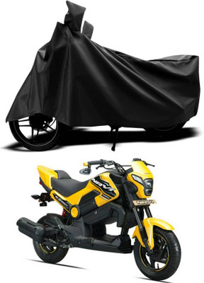 AASHTIK MART Two Wheeler Cover for Honda(Navi, Black)