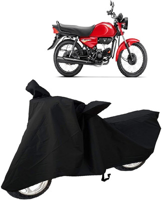 MMSSTAR Waterproof Two Wheeler Cover for Hero(CD deluxe, Black)