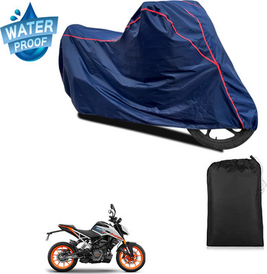 PAGORA Waterproof Two Wheeler Cover for KTM(125 Duke, Blue)