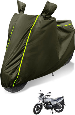 Auto Hub Waterproof Two Wheeler Cover for LML(Freedom, Green)