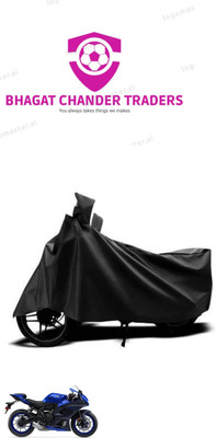 bhagat chander traders Waterproof Two Wheeler Cover for Yamaha(YZF, Black)