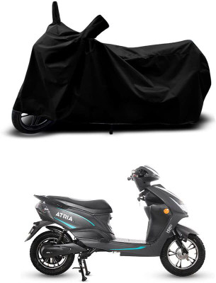 KEDIT Two Wheeler Cover for Hero(Electric Atria, Black)