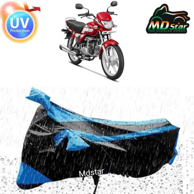 Mdstar Waterproof Two Wheeler Cover for PURE EV(Access SE, Blue, Black)