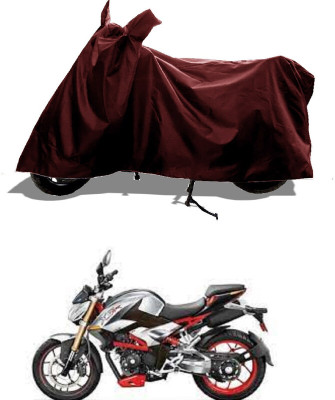 GROFATIK Two Wheeler Cover for Hero(XF3R BS6, Maroon)