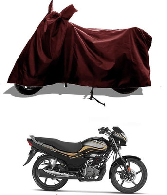 AASHTIK MART Two Wheeler Cover for Hero(Super Splendor, Maroon)
