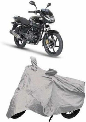 HMS Two Wheeler Cover for Bajaj(Pulsar 150 DTS-i, Silver)