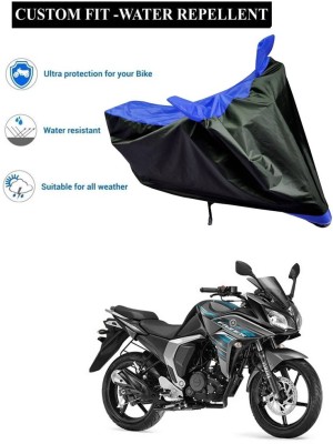 GOSHIV-car and bike accessories Waterproof Two Wheeler Cover for Yamaha(Fazer-FI BS6, Blue)