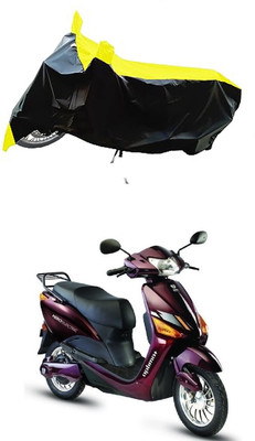 VESMEI Two Wheeler Cover for Hero(Electric Optima Plus, Yellow)