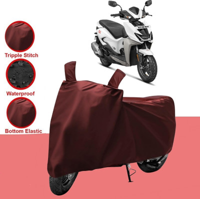 HWSXQAE Two Wheeler Cover for Hero(Maroon)