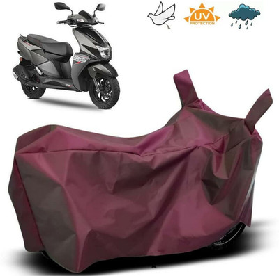 ma collections Waterproof Two Wheeler Cover for TVS(Ntorq 125, Maroon)