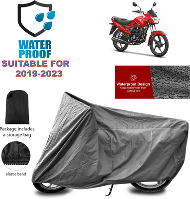 PAGORA Waterproof Two Wheeler Cover for Suzuki(Hayate, Grey)