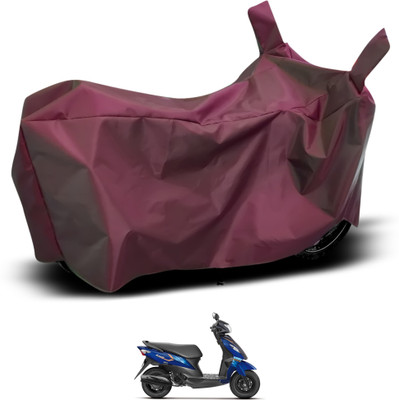 GOSHIV-car and bike accessories Waterproof Two Wheeler Cover for Suzuki(Let's, Maroon)