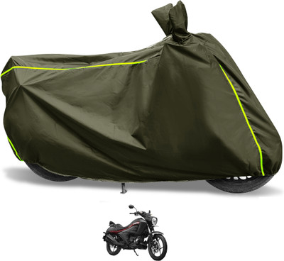 Euro Care Waterproof Two Wheeler Cover for Suzuki(Intruder 250, Green)
