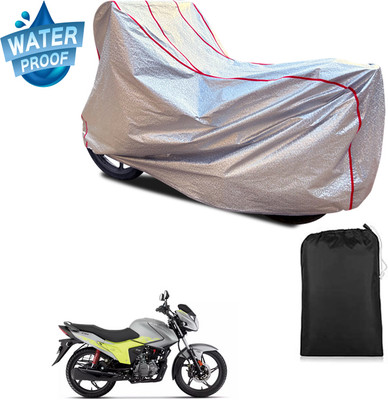 PAGORA Waterproof Two Wheeler Cover for Hero(Glamour Blaze, Silver)