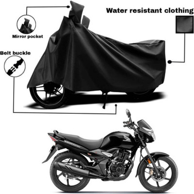 smwzxyu Waterproof Two Wheeler Cover for Honda(SP125, Black)