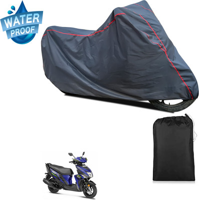 PAGORA Waterproof Two Wheeler Cover for Yamaha(Cygnus Ray ZR BS6, Grey)