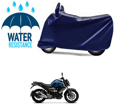 HWSXQAE Waterproof Two Wheeler Cover for Yamaha(FZ S V3, Blue)