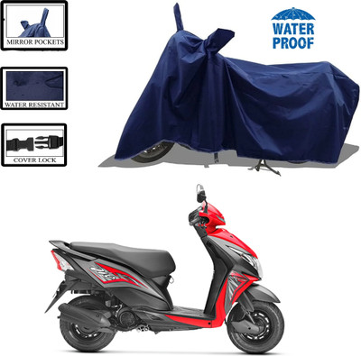 WMIZEXA Waterproof Two Wheeler Cover for Honda(Blue)