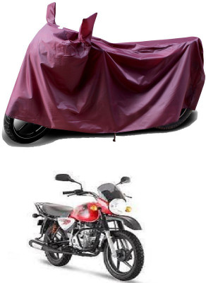 APNEK Waterproof Two Wheeler Cover for Bajaj(Boxer BM 150, Maroon)