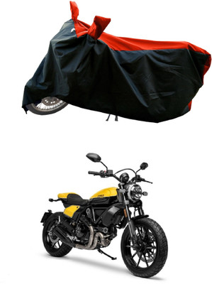 DeepShakshi AUTOMOTIVE Waterproof Two Wheeler Cover for Ducati(Scrambler 1100, Red)