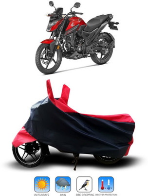 KEDIT Two Wheeler Cover for Honda(X-Blade, Red, Black)