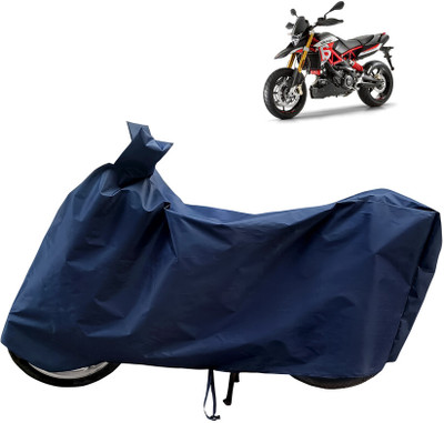 Horseyaart Waterproof Two Wheeler Cover for Aprilia(Dorsoduro 900, Blue)