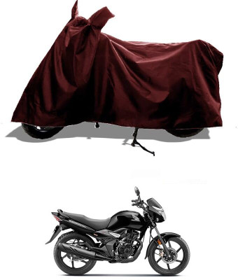 KEDIT Two Wheeler Cover for Honda(CB Unicorn, Maroon)