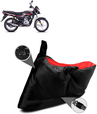 CODOKI Waterproof Two Wheeler Cover for Bajaj(Platina 100 DTS-i, Red)