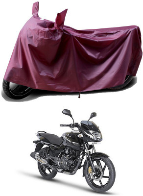 THE REAL ARV Waterproof Two Wheeler Cover for Bajaj(Pulsar 150, Maroon)