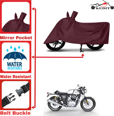 AASHTIK MART Two Wheeler Cover for Royal Enfield(Continental GT 650, Maroon)