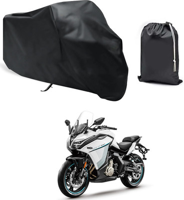 PAGORA Waterproof Two Wheeler Cover for CFMoto(650GT, Black)