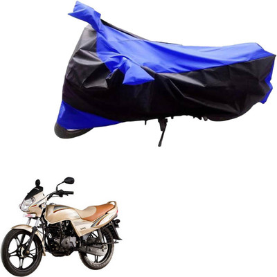 Mdstar Waterproof Two Wheeler Cover for LML(Freedom, Black, Blue)
