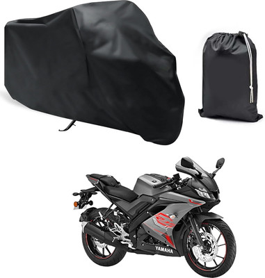 CODOKI Waterproof Two Wheeler Cover for Yamaha(YZF R15 V3.0, Black)