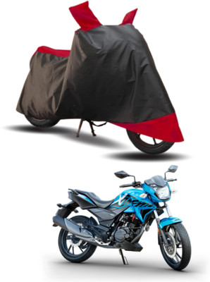 KEDIT Two Wheeler Cover for Hero(Xpulse 200T, Red, Black)