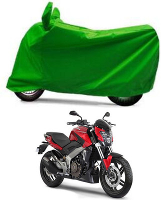 Furious3D Two Wheeler Cover for Bajaj(Pulsar 250, Green)