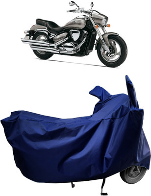 Amexride Two Wheeler Cover for Suzuki(Intruder M800, Blue)
