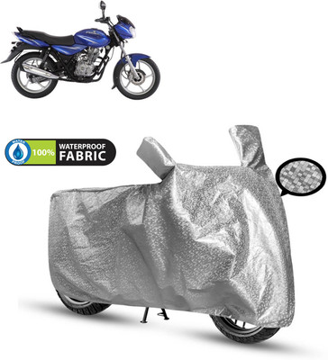 CODOKI Waterproof Two Wheeler Cover for Bajaj(Discover 125 DTS-i, Silver)