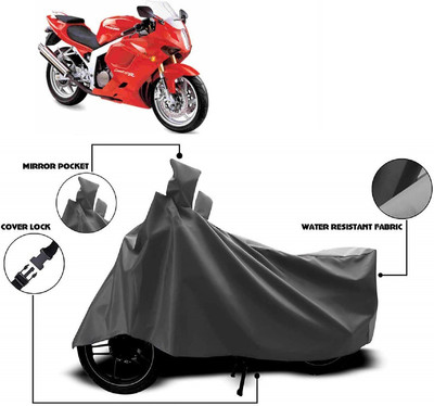 MMSSTAR Waterproof Two Wheeler Cover for Hyosung(Comet, Grey)