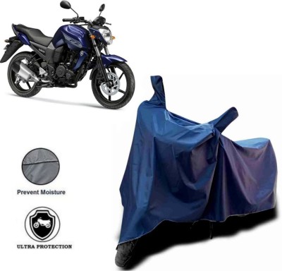 DeepShakshi AUTOMOTIVE Waterproof Two Wheeler Cover for Yamaha(FZ FI, Blue)