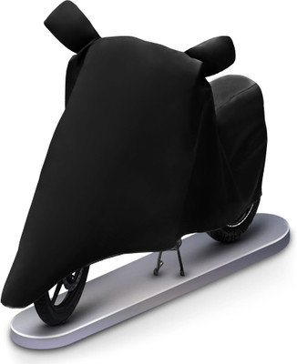 vyas Two Wheeler Cover for Universal For Bike(Scooty, Black)