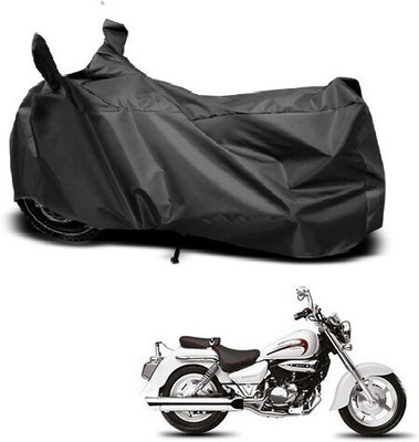 Mdstar Waterproof Two Wheeler Cover for Hyosung(Aquila 250, Black)
