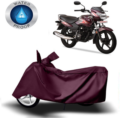 DeepShakshi AUTOMOTIVE Waterproof Two Wheeler Cover for TVS(Sport, Maroon)