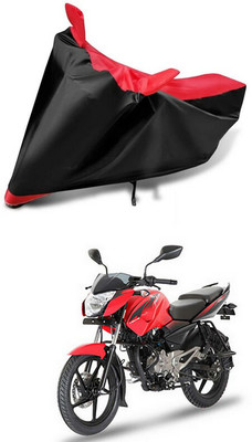 AutoGalaxy Waterproof Two Wheeler Cover for Bajaj(Pulsar 135, Red, Black)