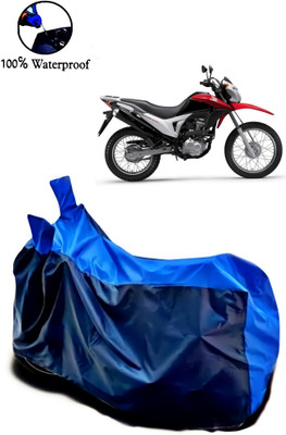 rakku Two Wheeler Cover for Honda(NXR 160, Blue)