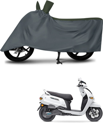 DeepShakshi AUTOMOTIVE Waterproof Two Wheeler Cover for TVS(iQube Electric, Multicolor)