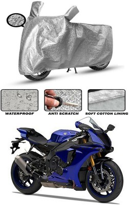 Ascension Waterproof Two Wheeler Cover for Yamaha(YZF R1, Silver)