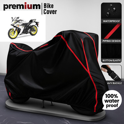 cappy Waterproof Two Wheeler Cover for Yamaha(YZF R25, Black)