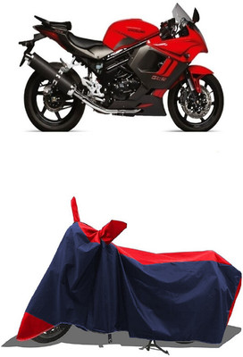 SUGASHRI Waterproof Two Wheeler Cover for Hyosung(GT650R, Red, Blue)